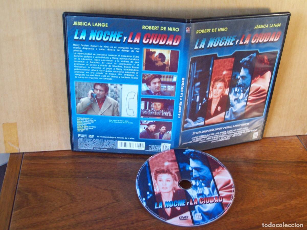 Cine: LA NOCHE Y LA CIUDAD - ROBERT DE NITO - JESSICA LANGE - DVD CAJA FINA