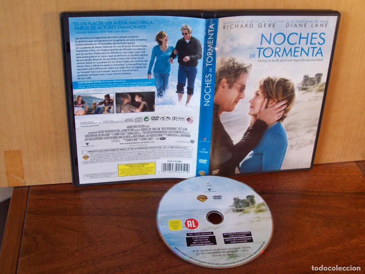 Cine: NOCHES DE TORMENTA - RICHARD GERE - DIANE LANE - DVD