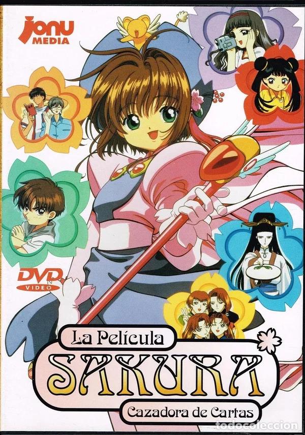 Kino: SAKURA CAZADORA DE CARTAS DVD LA PELICULA JONU COMO NUEVA