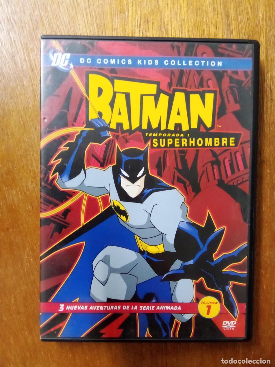 Cine: DVD BATMAN TEMPORADA 1 SUPERHOMBRE, DC COMICS KIDS COLLECTION