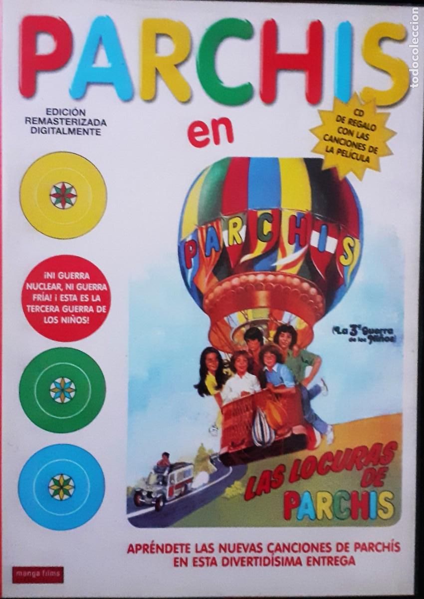Cine: PARCHIS EN, LAS LOCURAS DE PARCHIS. CINE EN DVD. COLECCION.