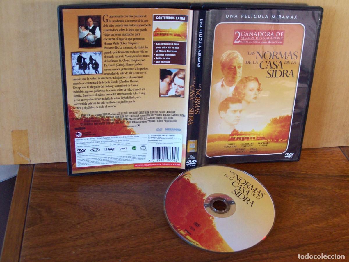 Cine: LAS NORMAS DE LA CASA DE LA SIDRA - TOBEY MAGUIRE - CHARLIZE THERON - MICHAEL CAINE - DVD