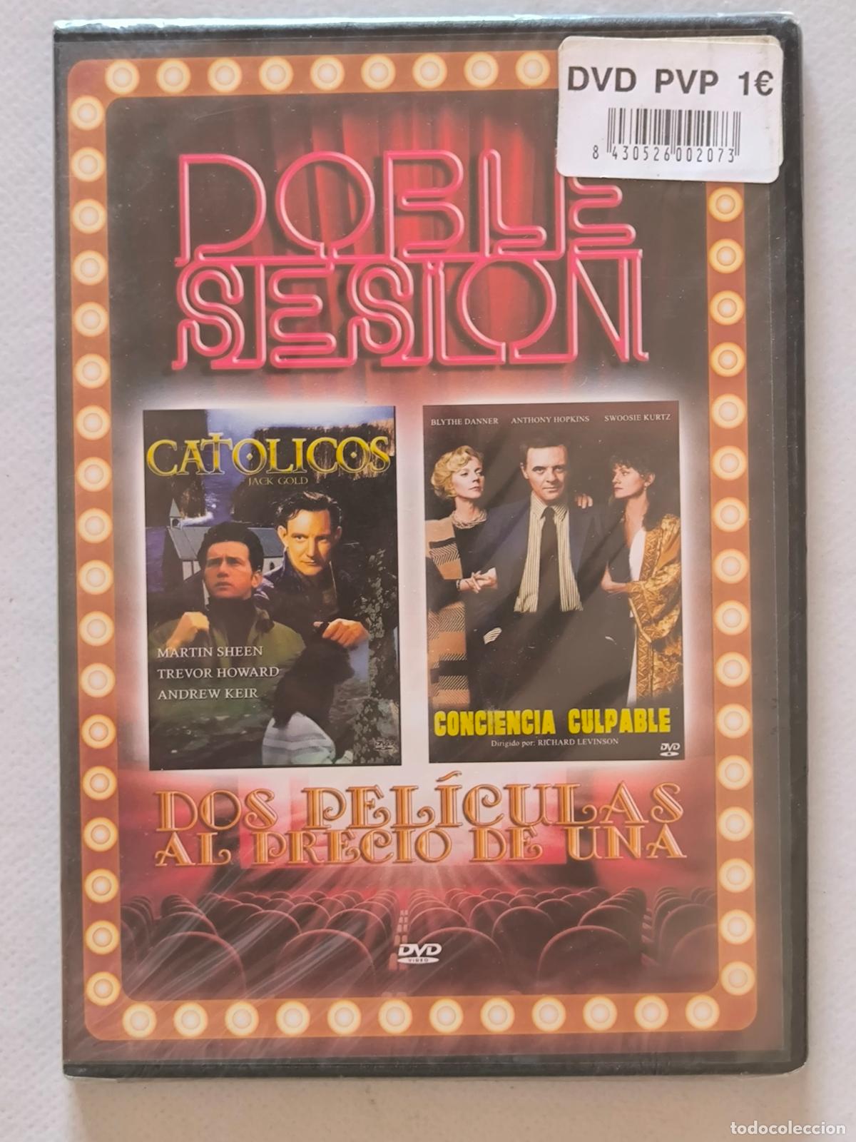 Cine: DVD CATOLICOS (JACK GOLD) / CONCIENCIA CULPABLE - 2 PELICULAS - CAJA SLIM - NUEVO, PRECINTADO (6K)