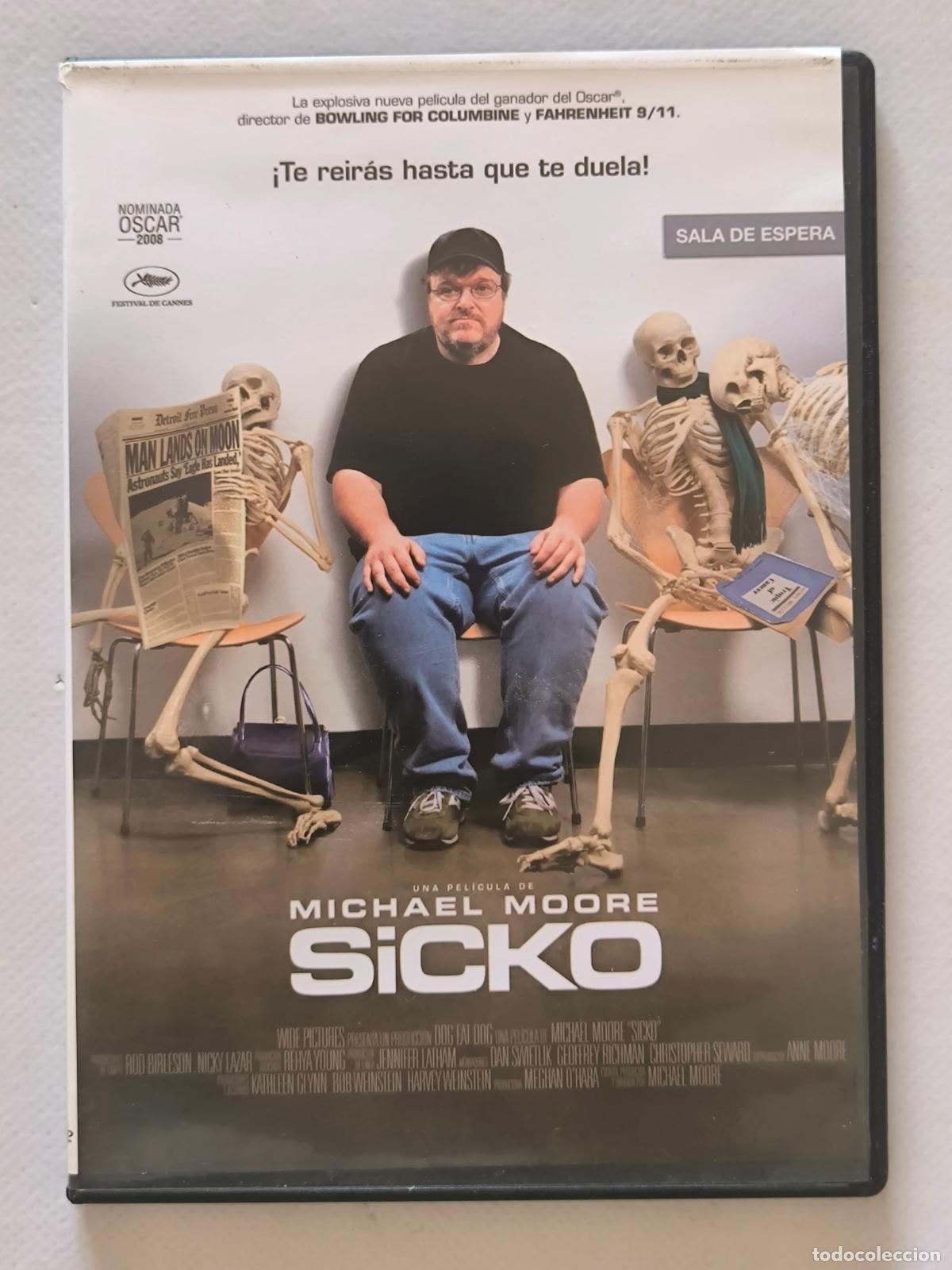 Cine: DVD SICKO - MICHAEL MOORE - CAJA SLIM (6K)