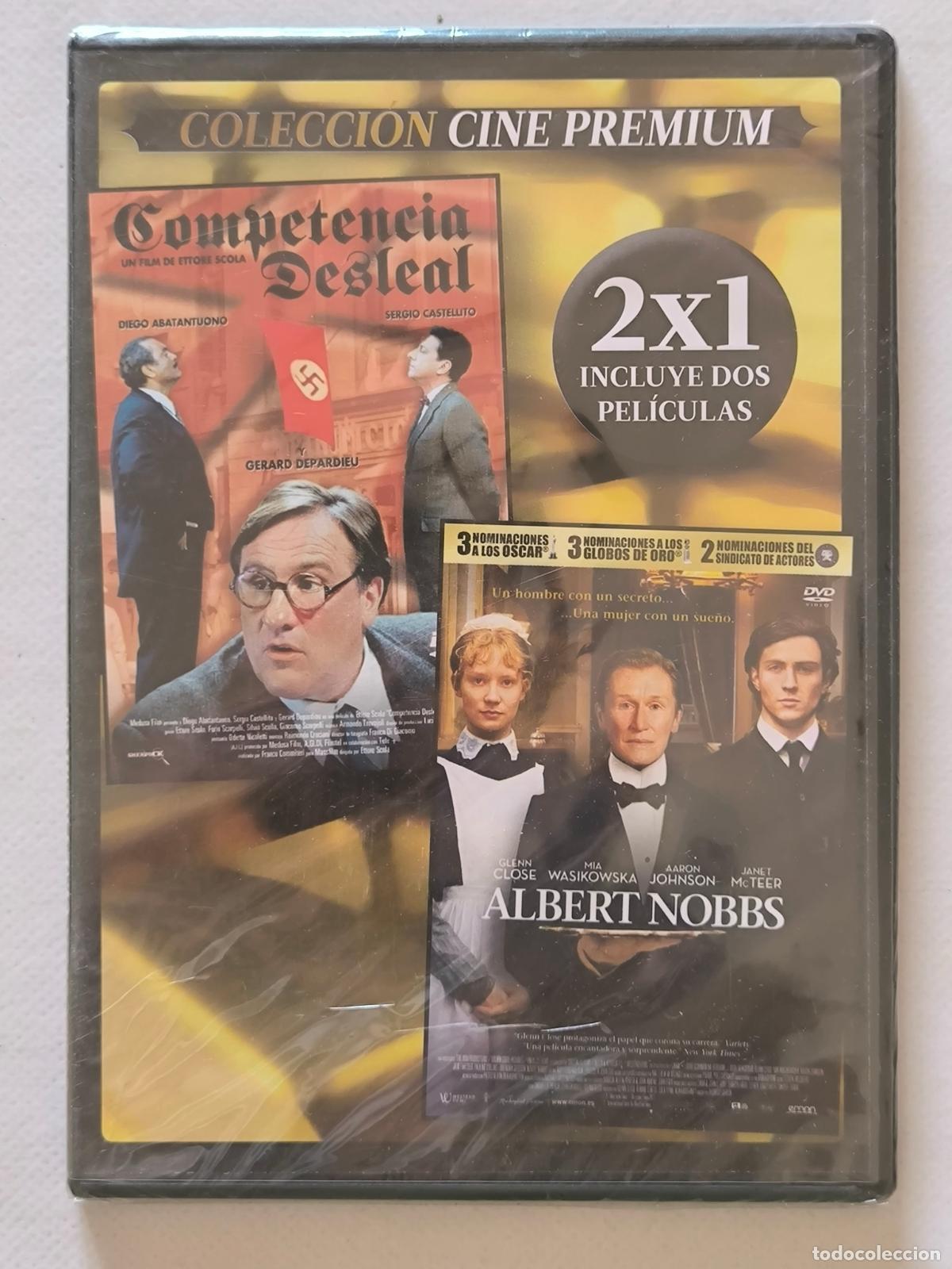 Cine: DVD COMPETENCIA DESLEAL / ALBERT NOBBS - 2 PELICULAS - CAJA SLIM - NUEVO, PRECINTADO (6K)