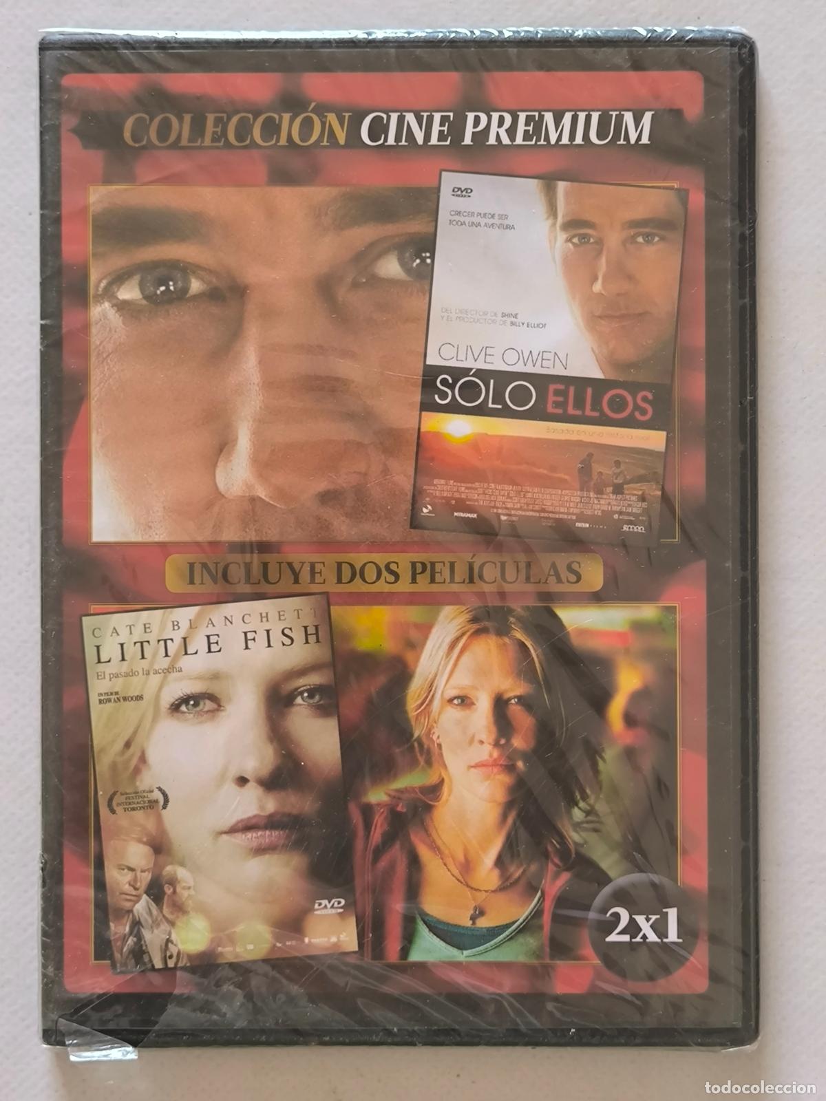 Cine: DVD SOLO ELLOS / LITTLE FISH - 2 PELICULAS - CAJA SLIM - NUEVO, PRECINTADO (6K)