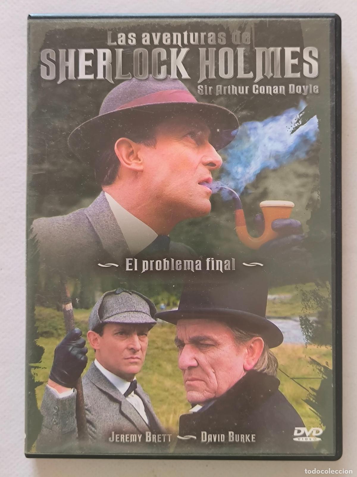 Cine: DVD LAS AVENTURAS DE SHERLOCK HOLMES - EL PROBLEMA FINAL - JEREMY BRETT (6L)