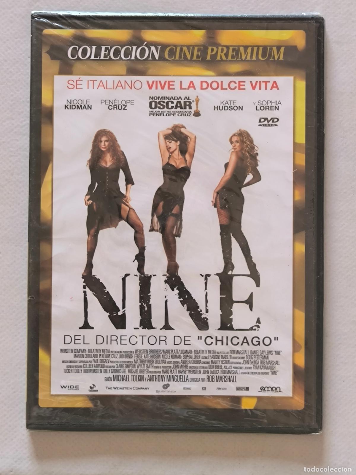 Cine: DVD NINE - ROB MARSHALL, NICOLE KIDMAN - CAJAJ SLIM - NUEVO, PRECINTADO (6L)