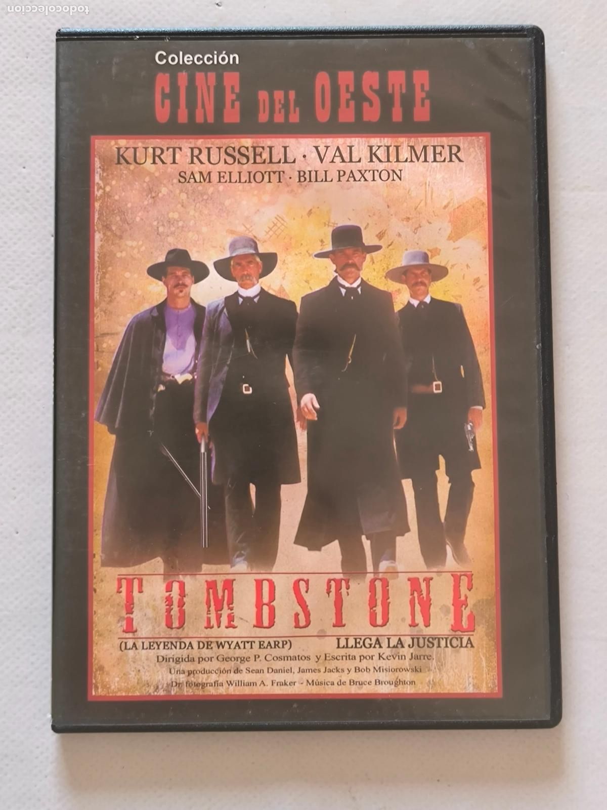 Cine: DVD TOMBSTONE - KURT RUSSELL - CAJA SLIM (6M)
