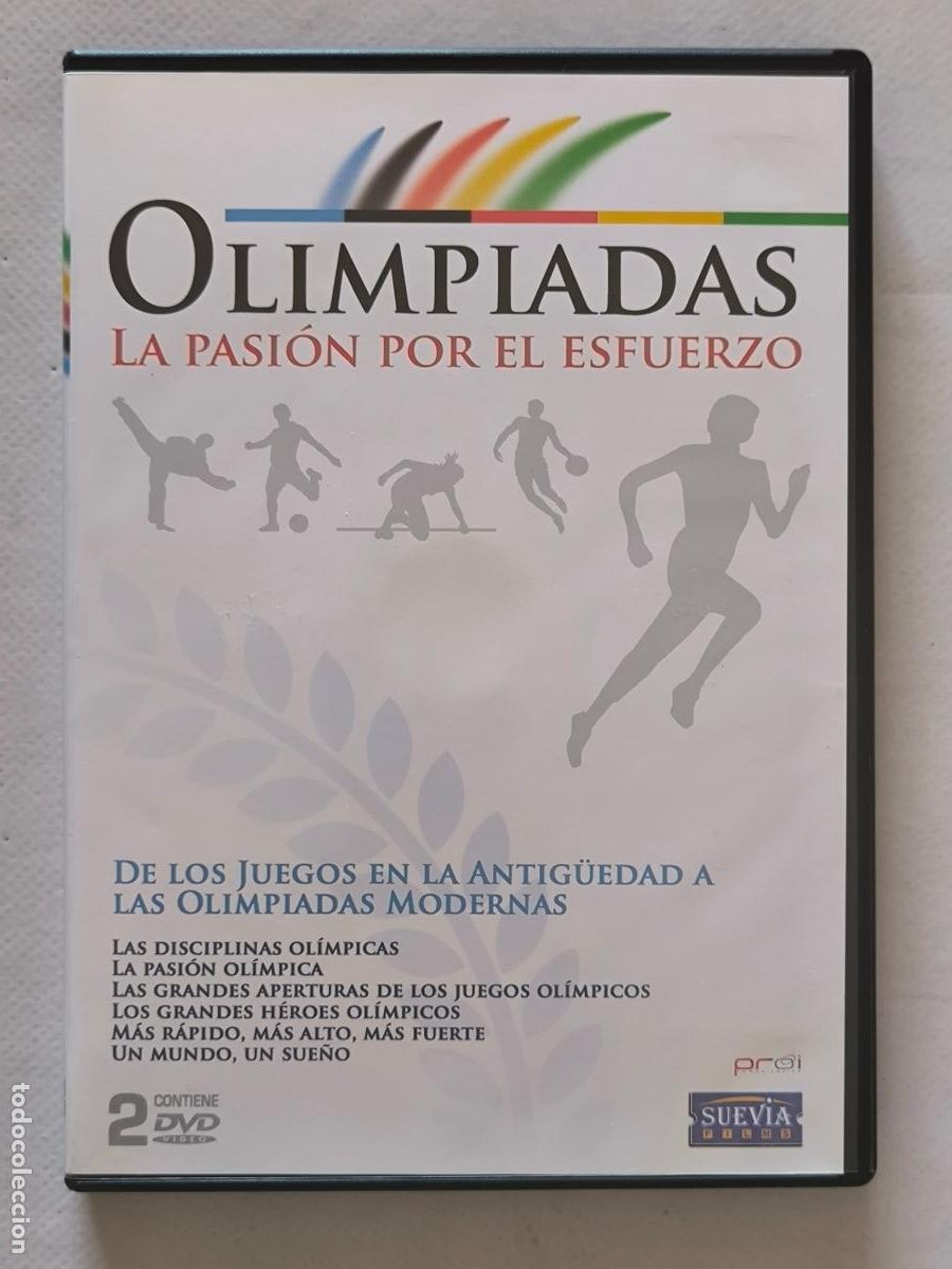 Cine: DVD OLIMPIADAS - LA PASION POR EL ESFUERZO - 2 DISCOS (6M)