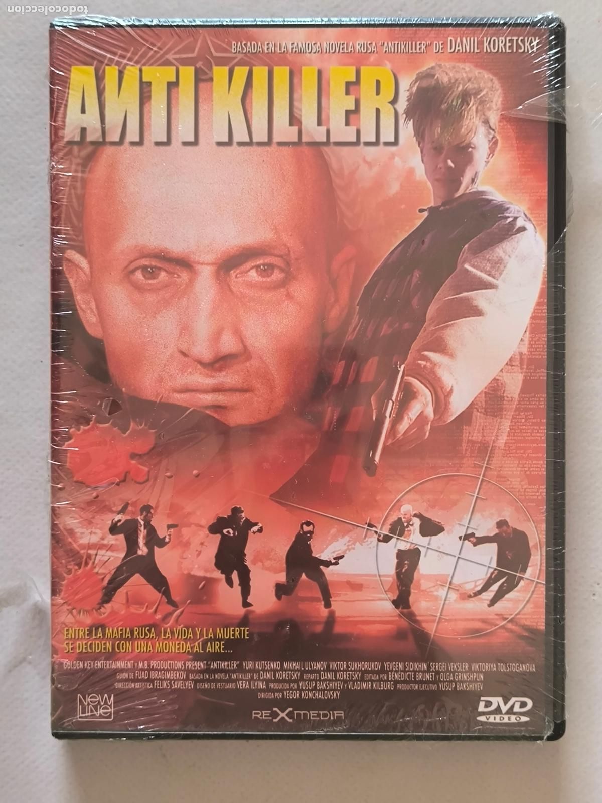 Cine: DVD ANTI KILLER - YEGOR KONCHALOVSKKY - NUEVO, PRECINTADO (9Z)