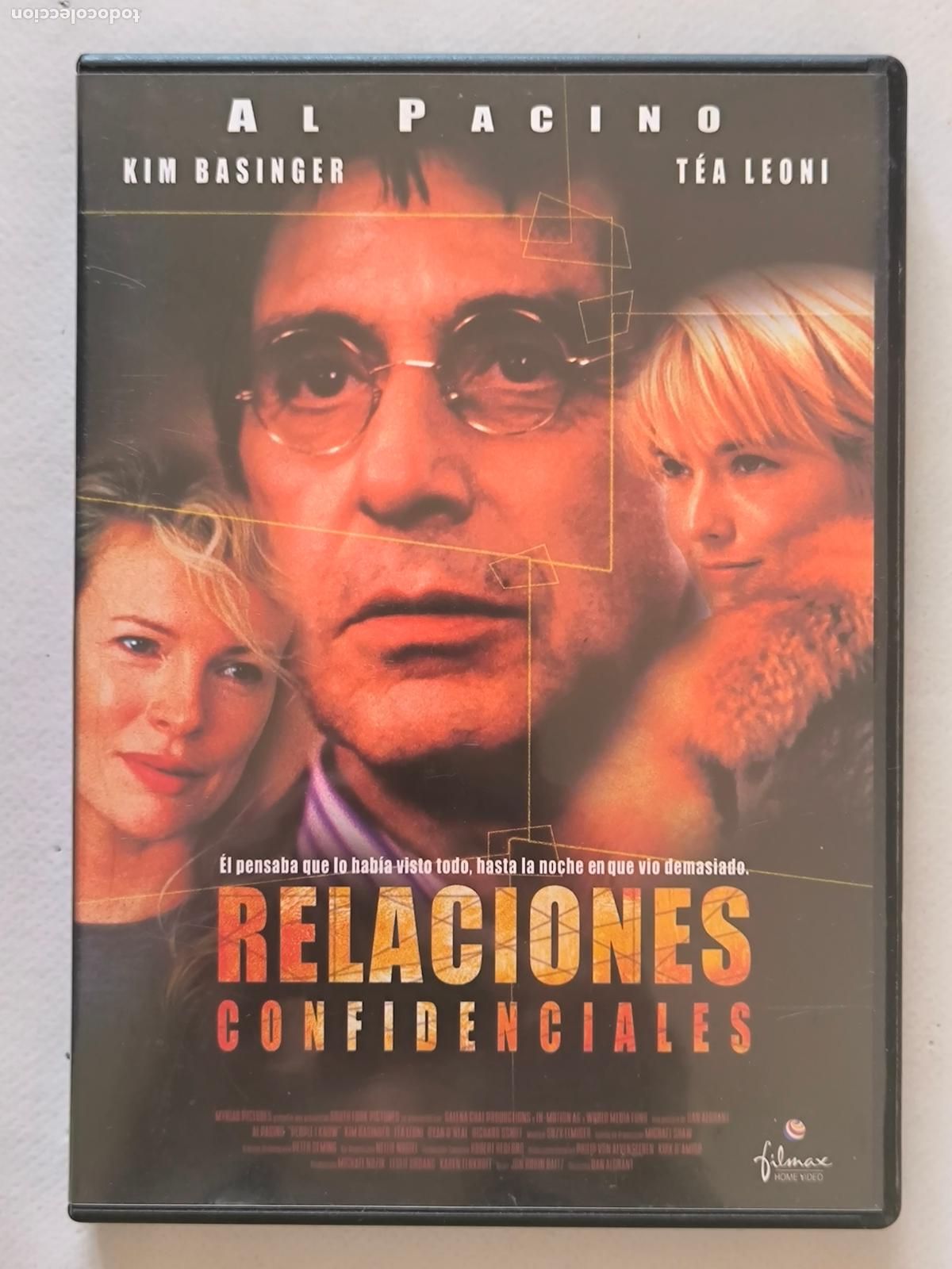 Cine: DVD RELACIONES CONFIDENCIALES - AL PACINO (9Z)