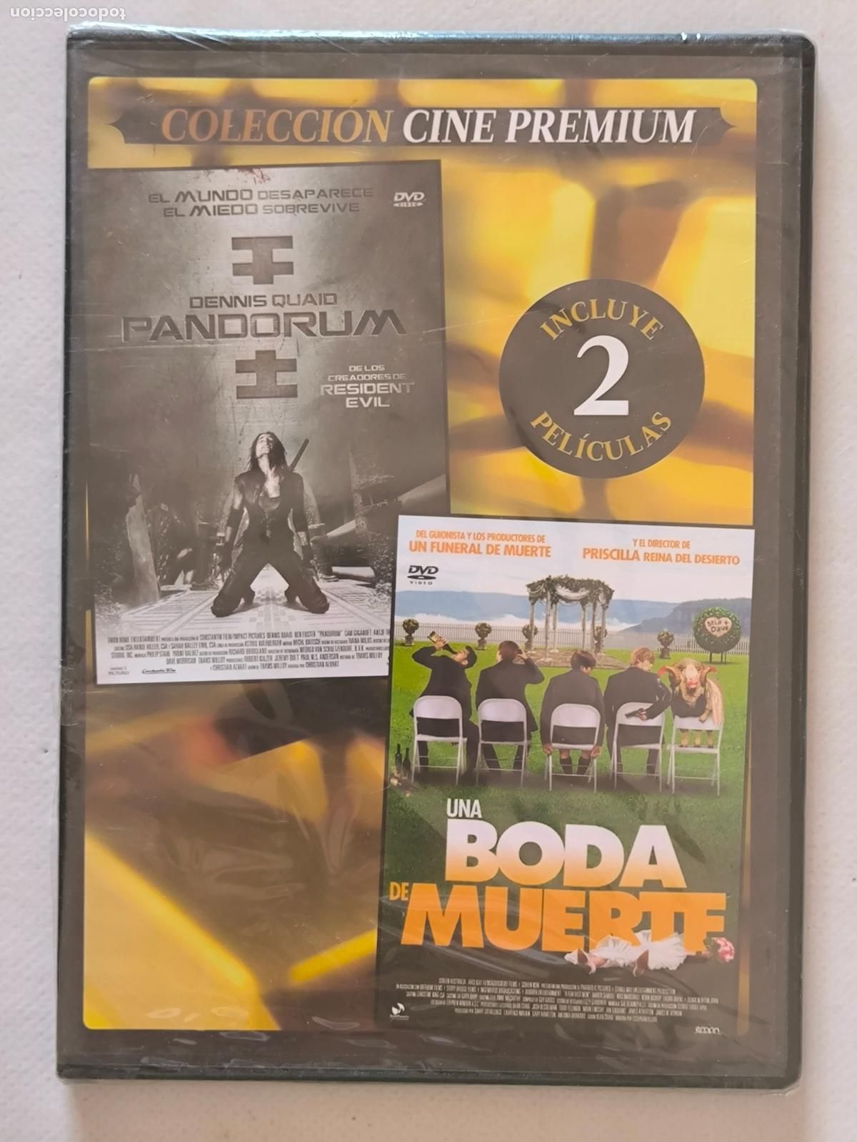 Cine: DVD PANDORUM / UNA BODA DE MUERTE - 2 PELICULAS - CAJA SLIM - NUEVO, PRECINTADO (AA)