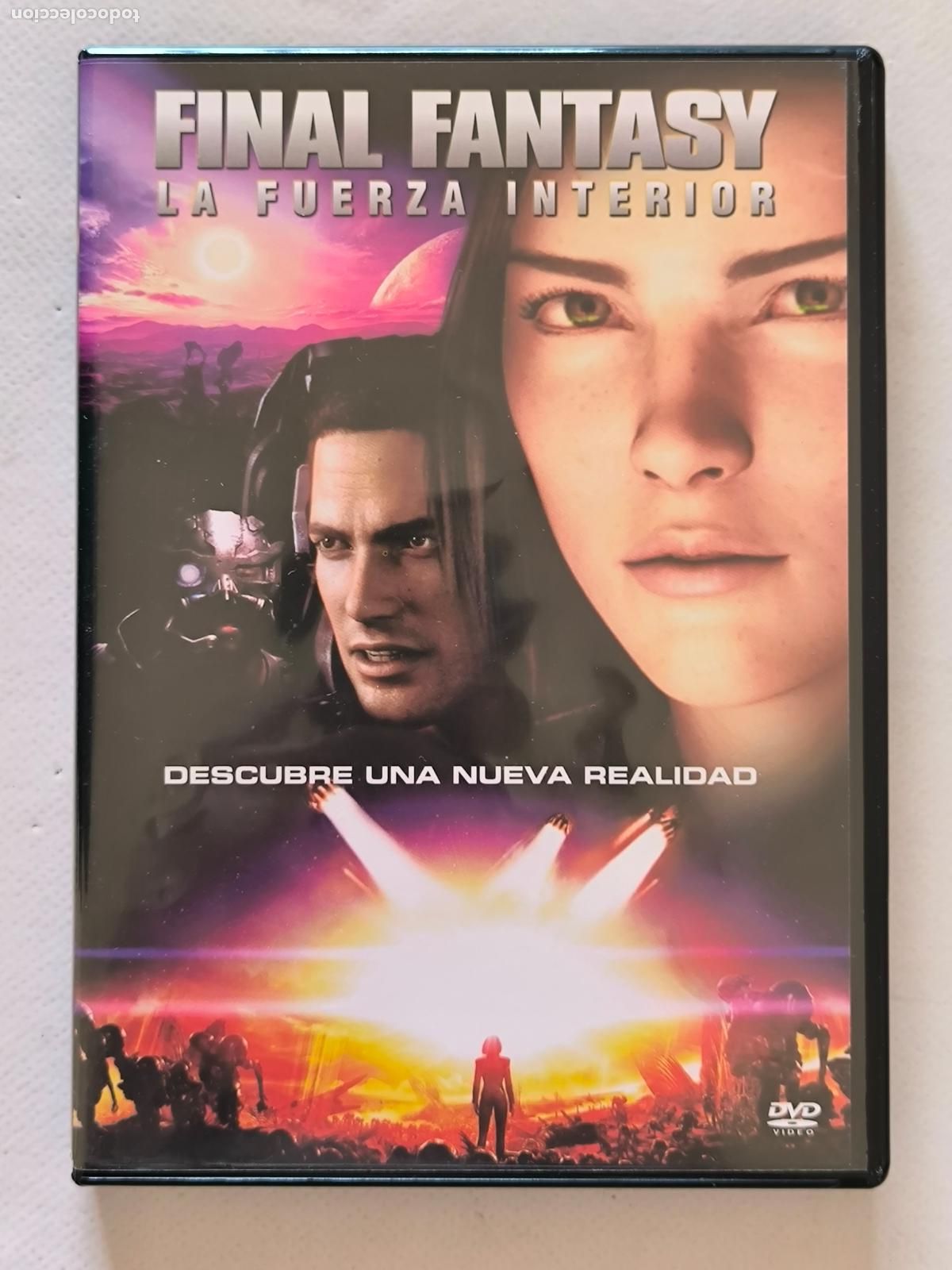 Cine: DVD FINAL FANTASY - LA FUERZA INTERIOR (AA)