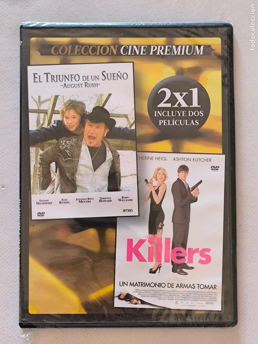 Cine: DVD KILLERS / EL TRIUNFO DE UN SUE&Ntilde;O - CAJA SLIM - NUEVO, PRECINTADO (AA)