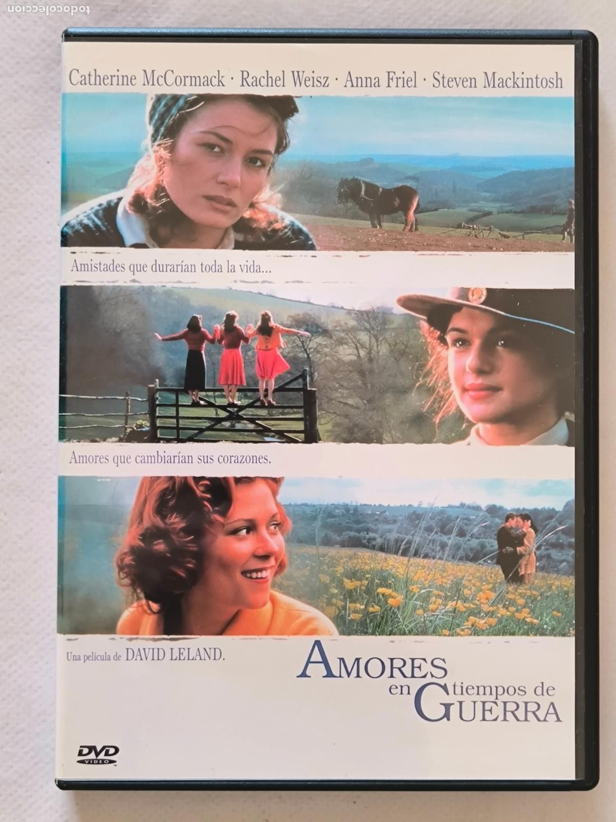 Cine: DVD AMORES EN TIEMPO DE GUERRA - DAVID LELAND (AA)