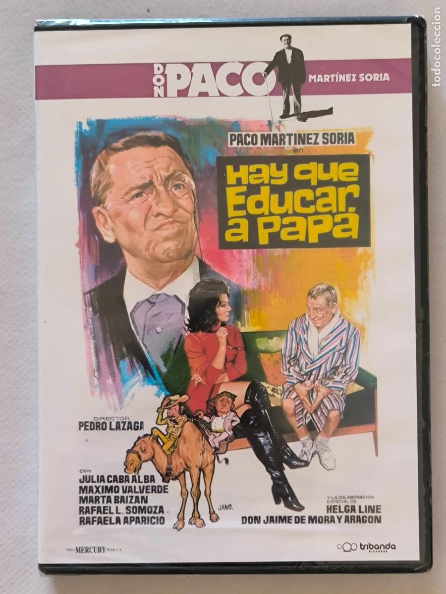 Cine: DVD HAY QUE EDUCAR A PAPA - PACO MARTINEZ SORIA - NUEVO, PRECINTADO (AB)