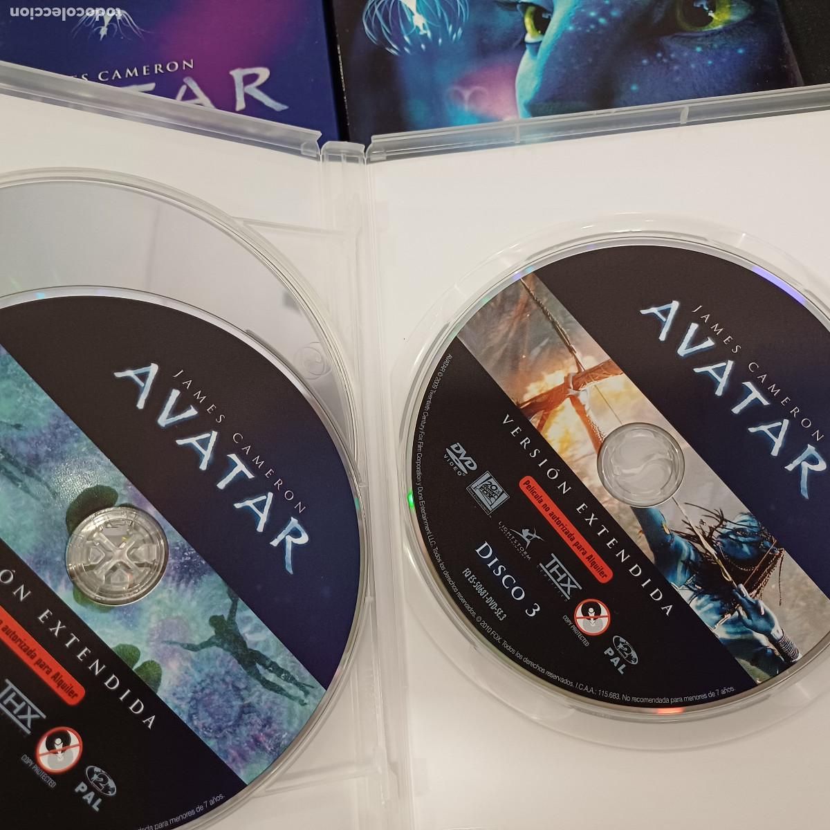 Cine: AVATAR/DVD 3 DISCOS VERSION EXTENDIDA. - Foto 4