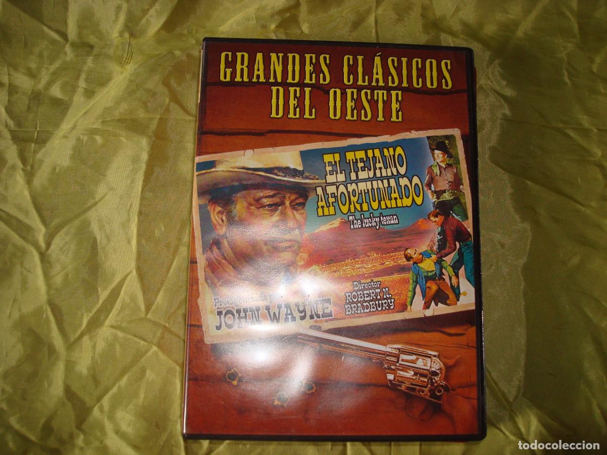Cine: EL TEJANO AFORTUNADO. JOHN WAYNE. GRANDES CLASICOS DEL OESTE. DVD