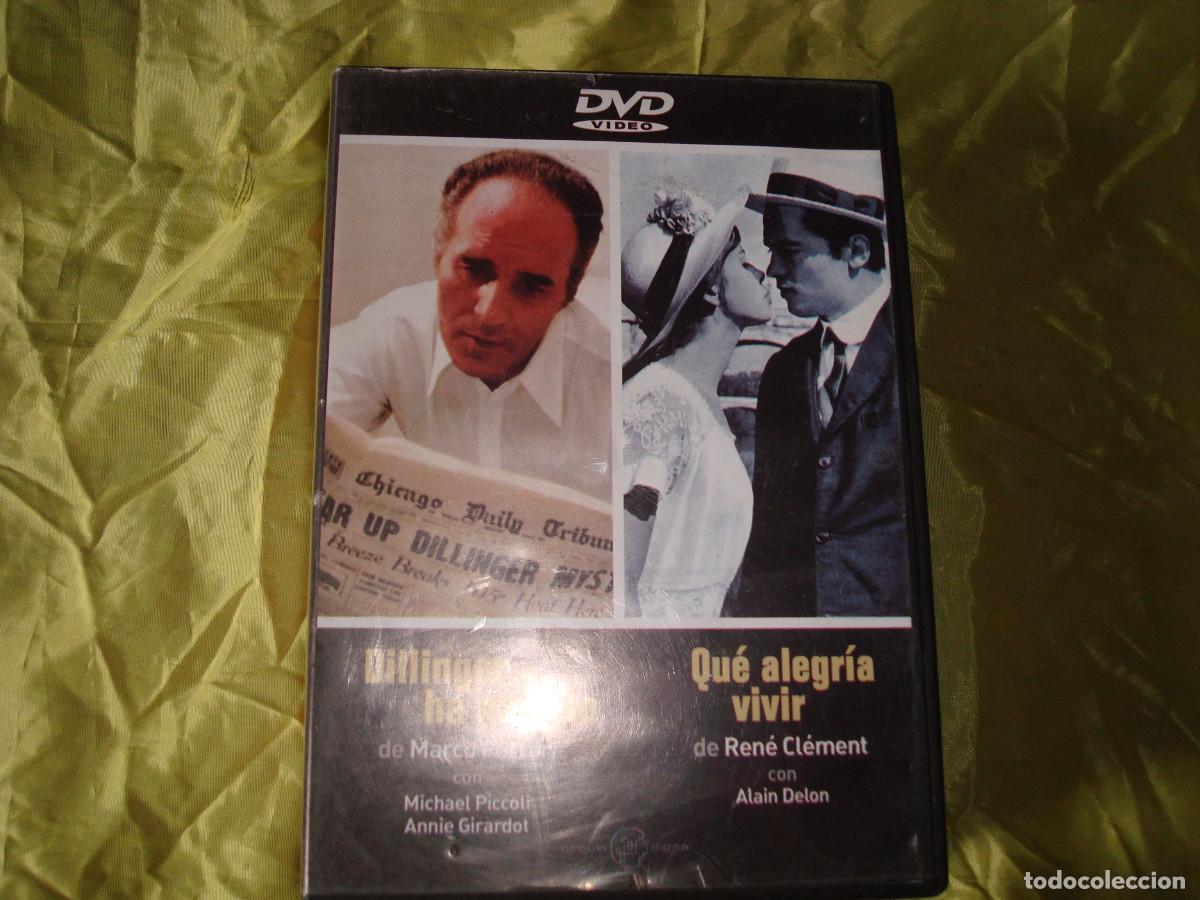 Cine: DILLINGER A MUERTO / QUE ALEGRIA VIVIR. DVD