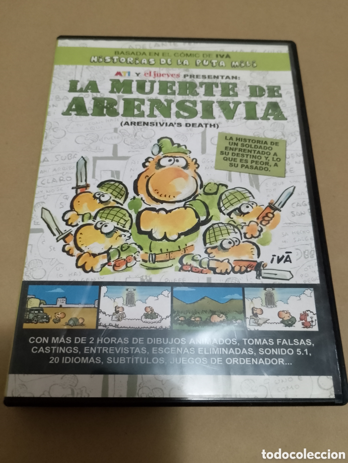 Cinema: Dvd. La muerte de Arensivia. El jueves.