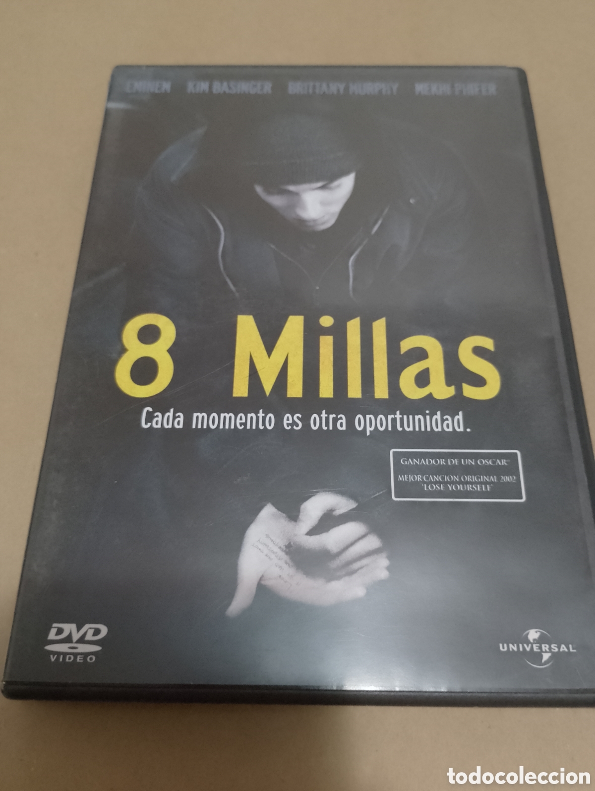 Cinema: Dvd. 8 millas. Con Eminem y Kim Bassinger.