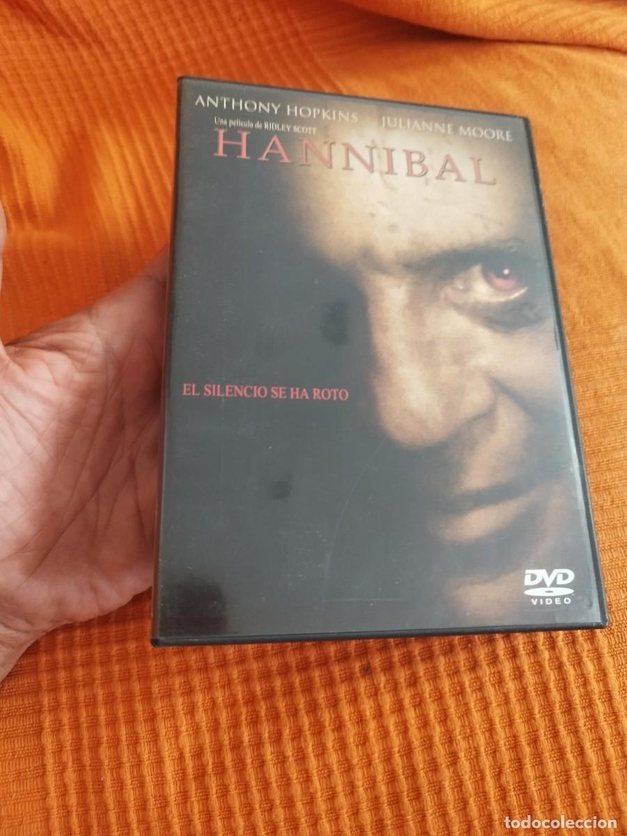 Cinema: Hannibal de Ridley Scott. Pel&iacute;cula DVD. Anthony Hopkins. En muy buen estado.