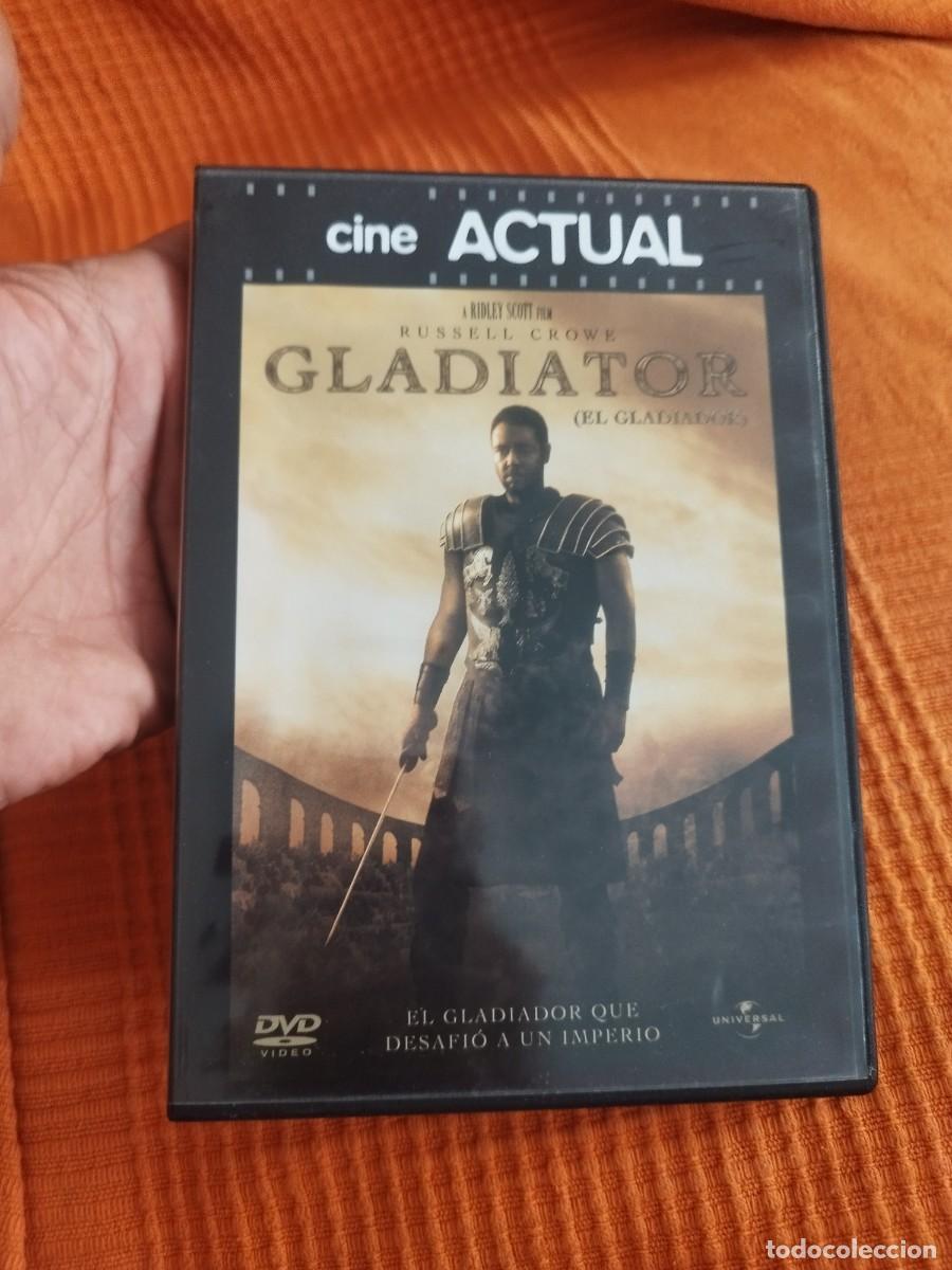 Cinema: Gladiator, Ridley Scott y protagonizada por Russell Crowe. Cine actual, pel&iacute;cula DVD en muy buen est
