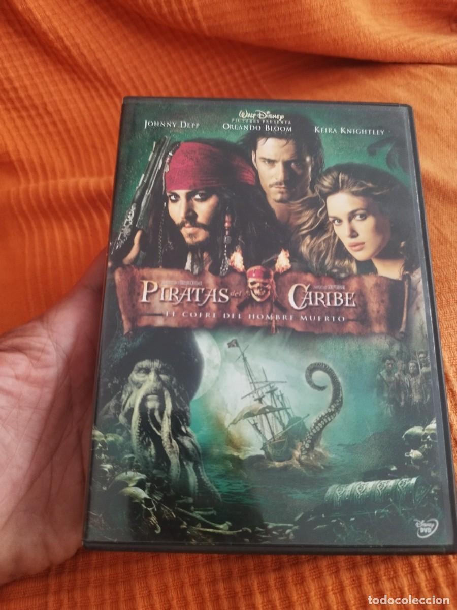 Cine: Piratas del Caribe. El Cofre del Hombre Muerto&rdquo; de Disney. Pel&iacute;cula DVD.
