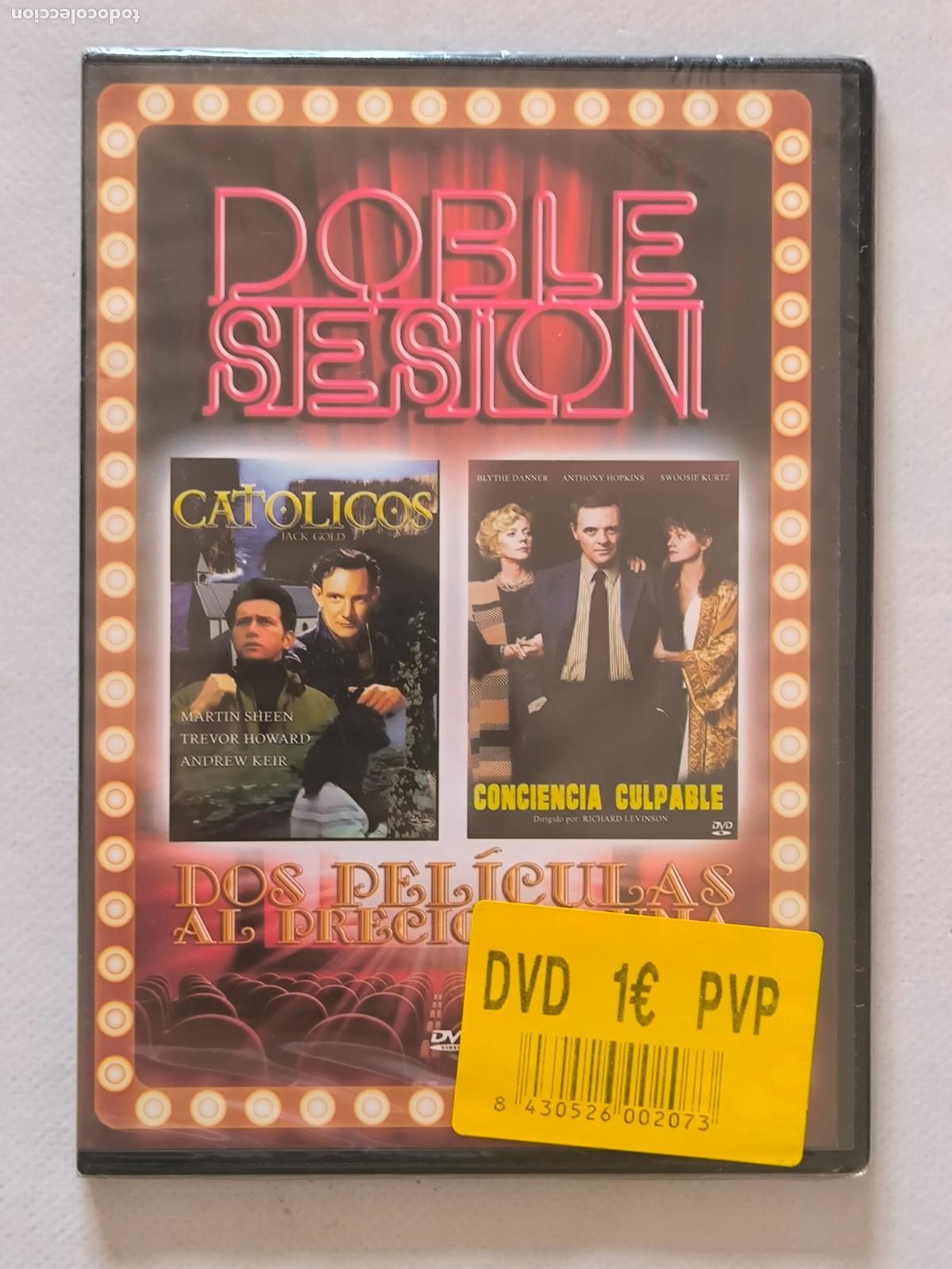 Cine: DVD CATOLICOS (JACK GOLD) / CONCIENCIA CULPABLE - 2 PELICULAS - CAJA SLIM - NUEVO, PRECINTADO (AB)