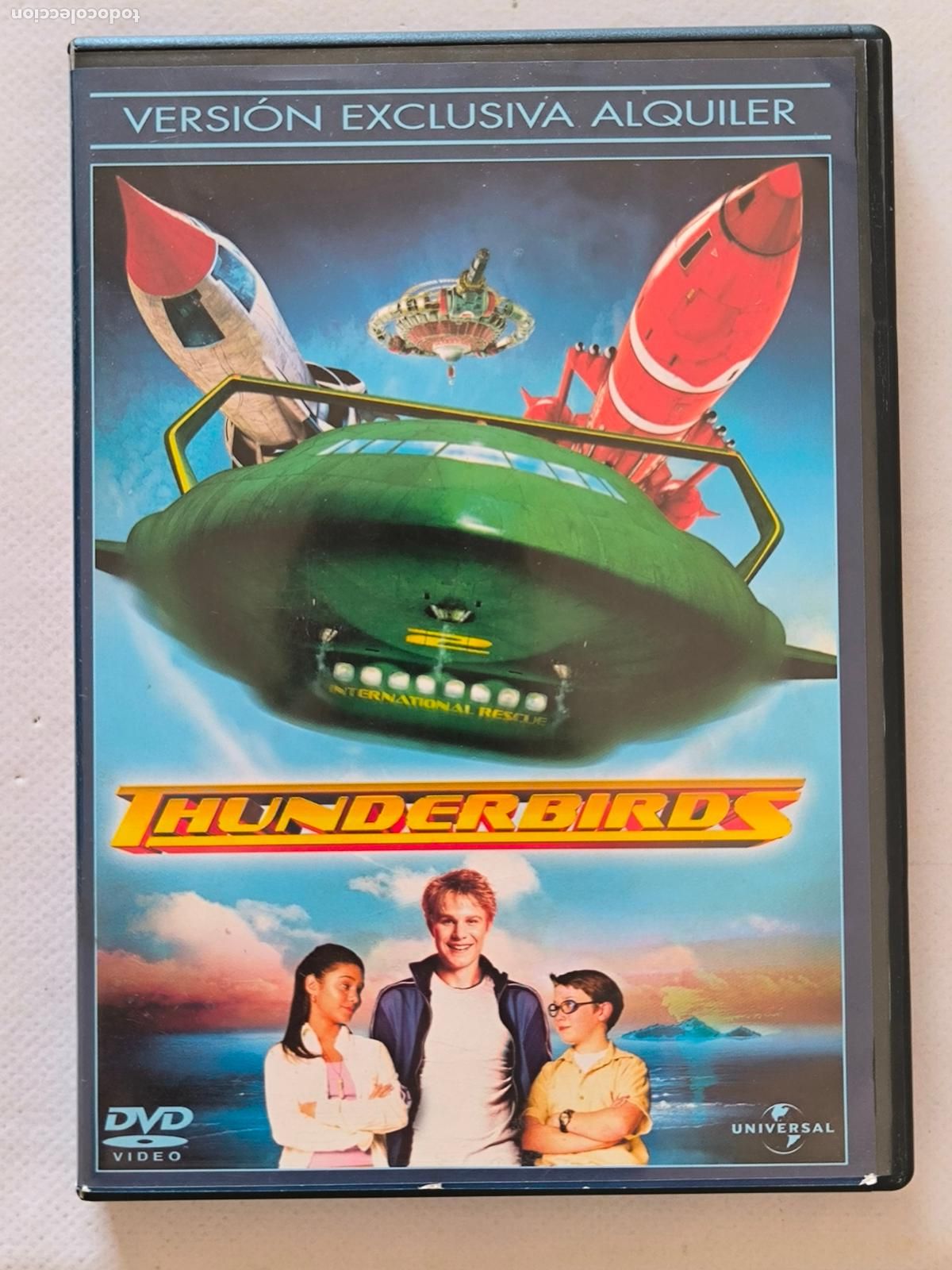 Cine: DVD THUNDERBIRDS - EDICION DE ALQUILER (AC)