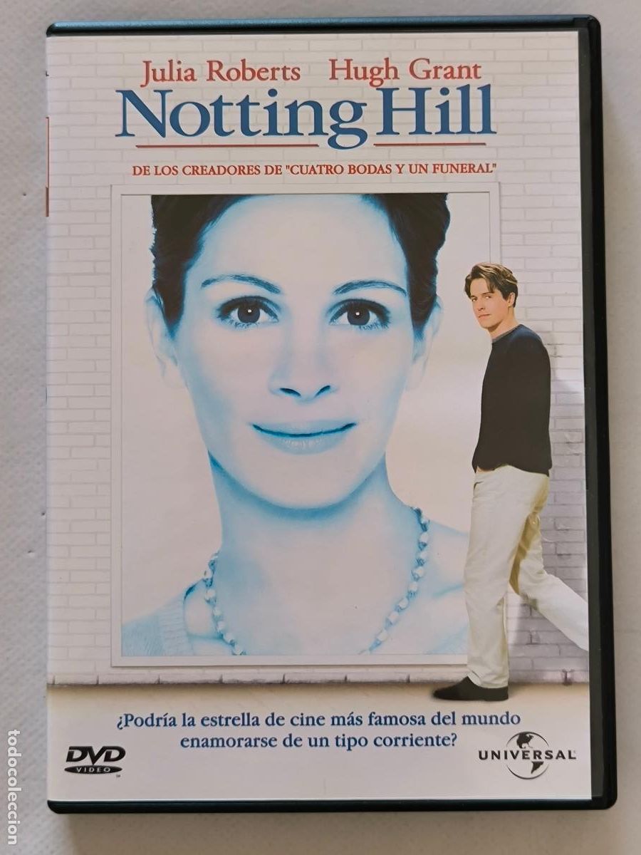 Cine: DVD NOTTING HILL - JULIA ROBERTS, HUGH GRANT (AC)