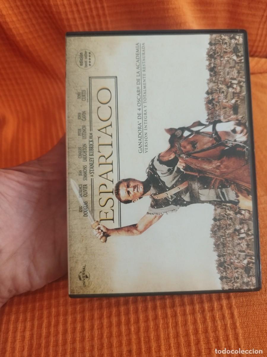 Cinema: Espartaco, dirigida por Stanley Kubrick y protagonizada por Kirk Douglas. Doble disco en muy buen es