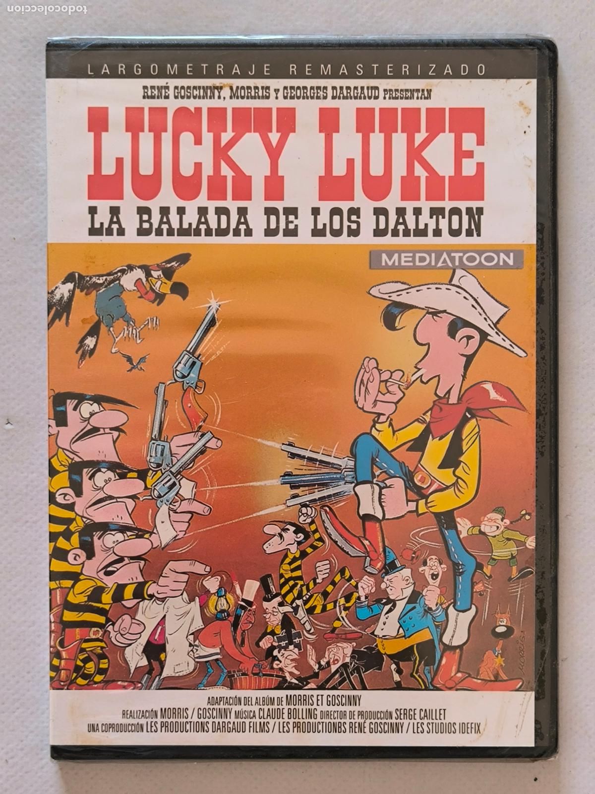 Cine: DVD LUCKY LUKE - LA BALADA DE LOS DALTON - CAJA SLIM - NUEVO, PRECINTADO (AC)