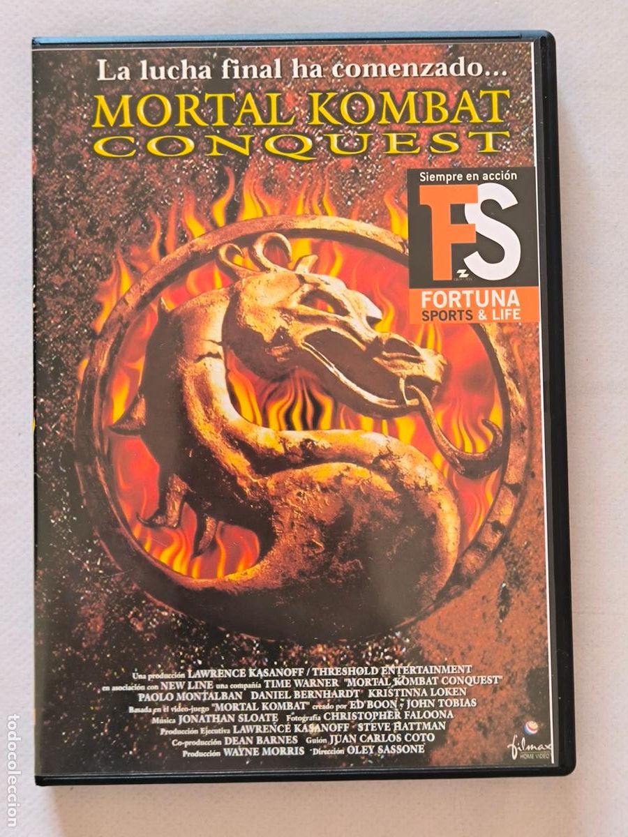 Cine: DVD MORTAL KOMBAT CONQUEST (AD)