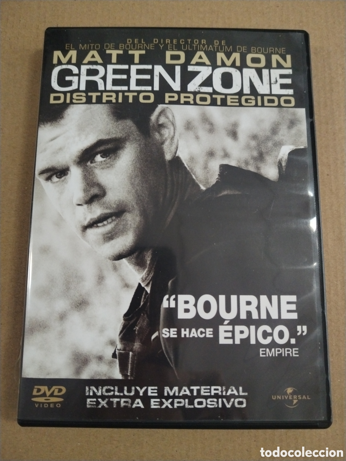 Cinema: GREEN ZONE. MATT DAMON. DVD.
