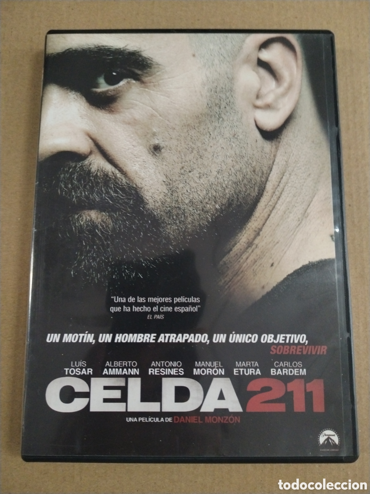 Cinema: CELDA 211. LUIS TOSAR. ALBERTO AMMANN. DVD.
