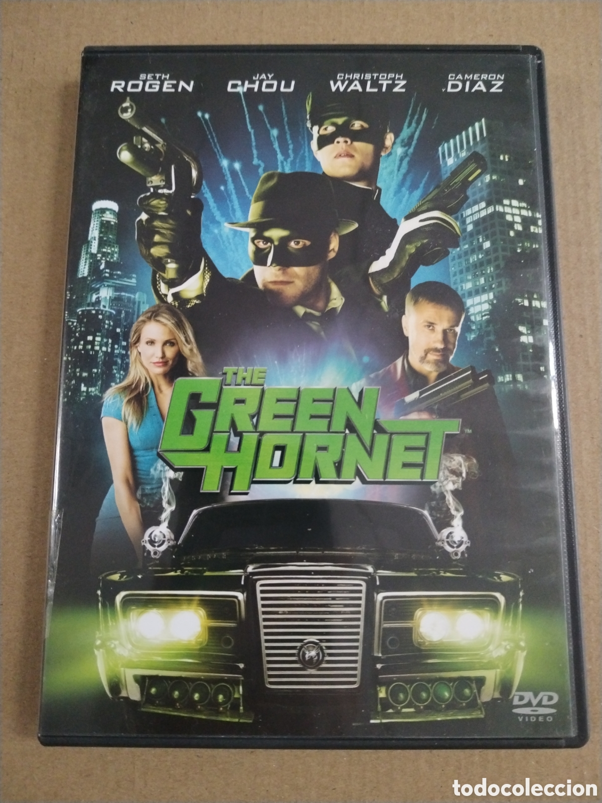 Cinema: THE GREEN HORNET. SETH ROGEN, CAMERON DIAZ, CHRISTOPZ WALTZ, JAY CHOU. DVD.