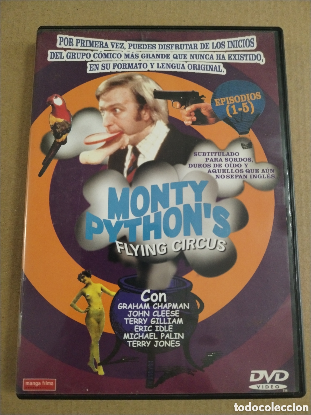 Cinema: MONTY PYTHONS. FLYING CIRCUS. EPISODIOS 1 / 5. DVD.