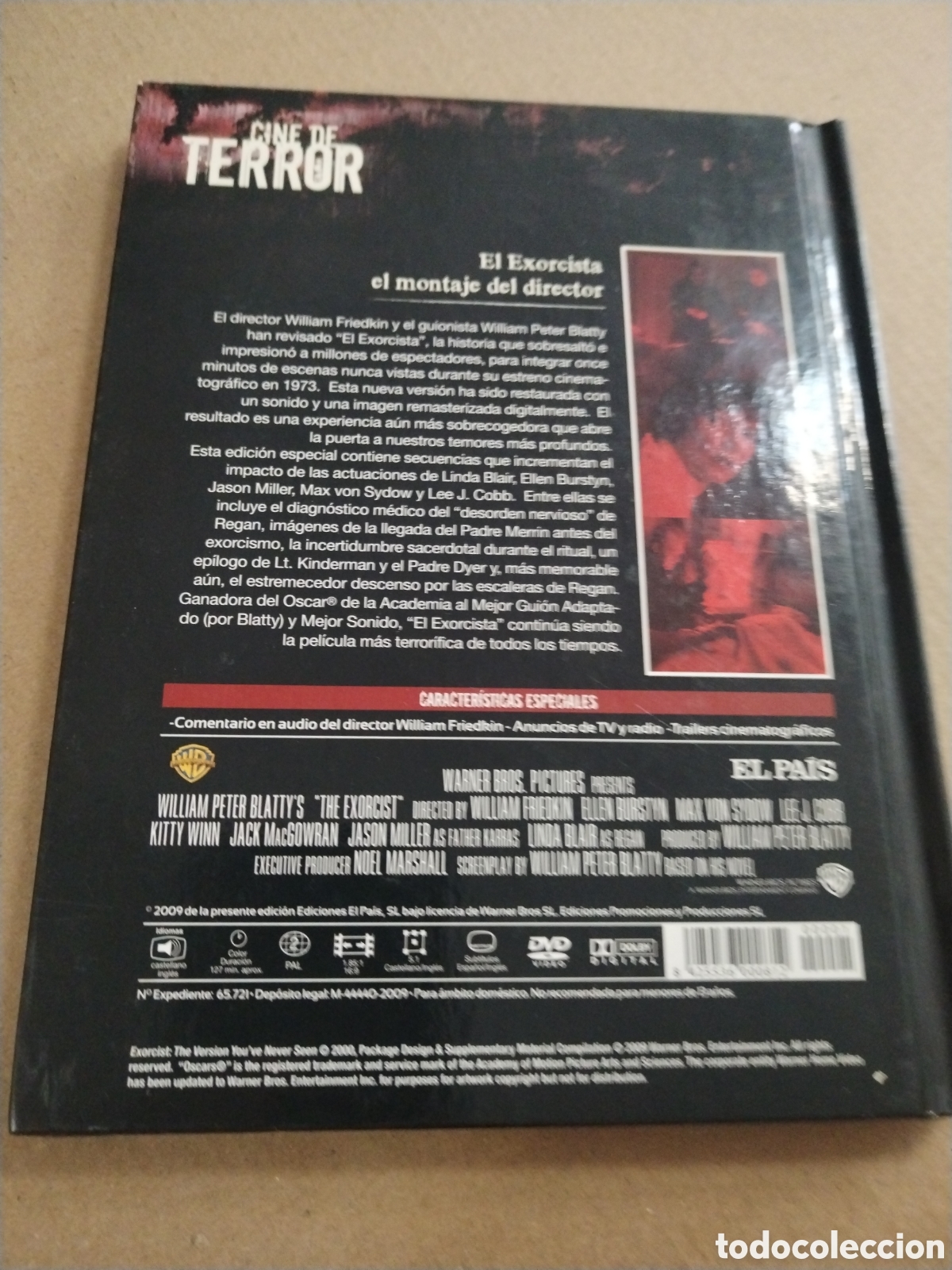 Cine: El Exorcista. DVD + Libro. - Foto 2