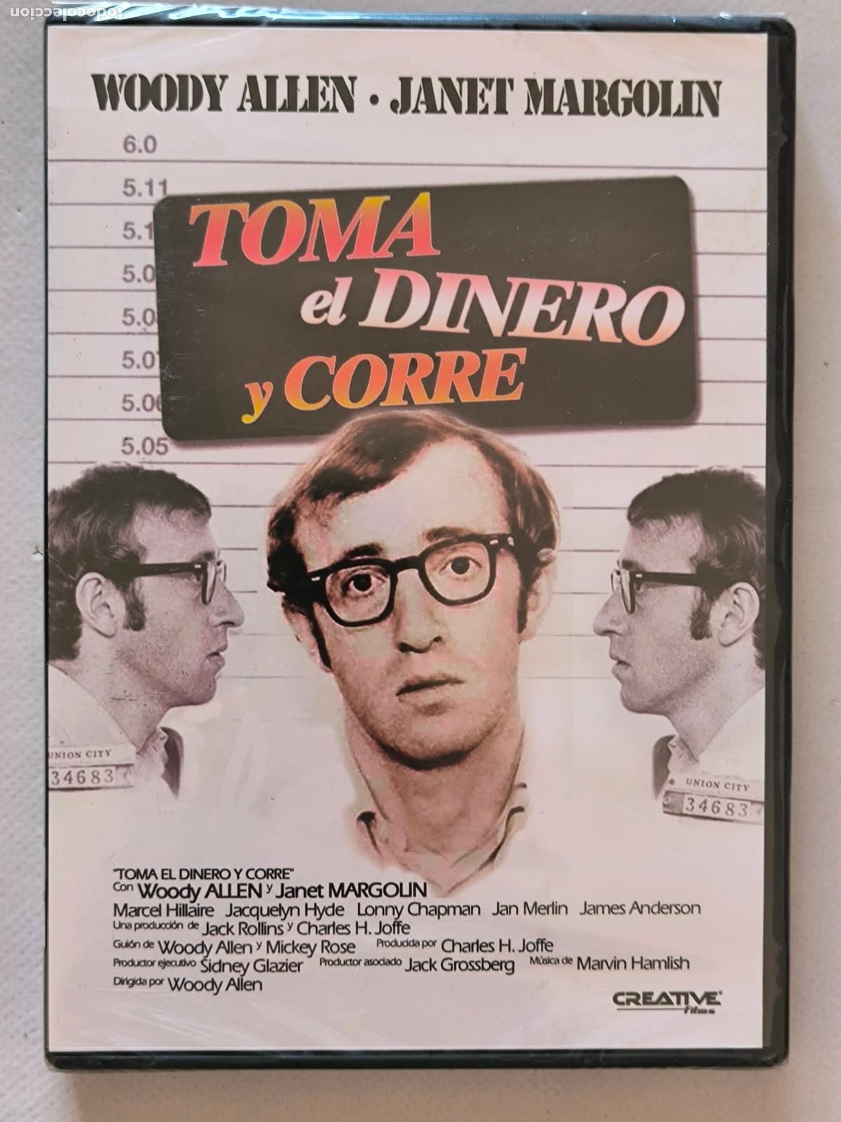 Cine: DVD TOMA EL DINERO Y CORRE - WOODY ALLEN - NUEVO, PRECINTADO (AD)
