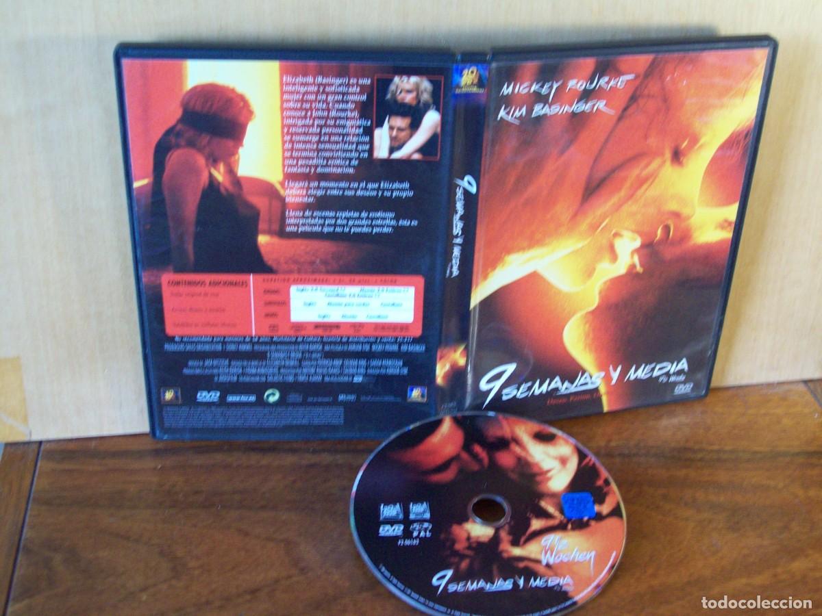 Cine: 9 SEMANAS Y MEDIA - MICKEY ROURKE - KIM BASINGER - DVD