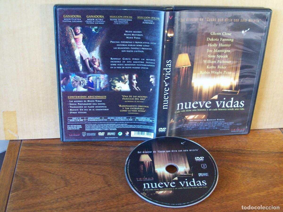 Cine: NUEVE VIDAS - GLENN CLOSE - DAKOTA FANNING - JOE MANTEGNA - SISSY SPACEK - DVD