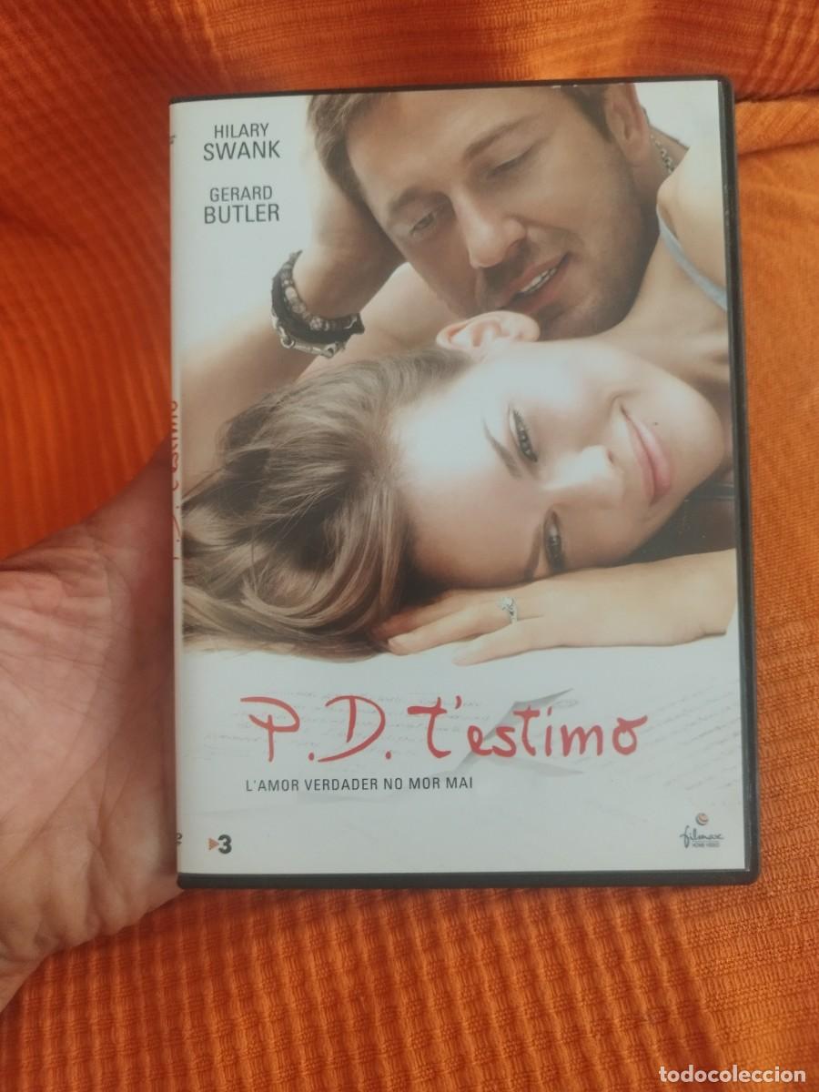 Cine: P.D. T'estimo&rdquo; (Posdata: Te Quiero), Hilary Swank y Gerard Butler. Pel&iacute;cula DVD en muy buen estado.
