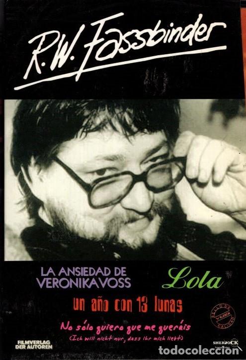 Cinema: R.W.FASSBINDER 4DVD- LA COLECCION DE LOS 4 FILMS MAS APLAUDIDOS DEL DIRECTOR