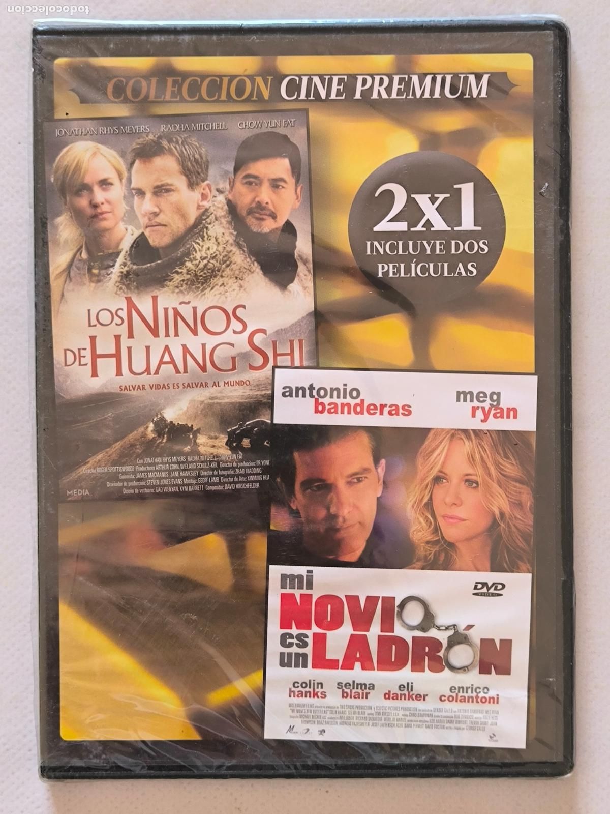 Cine: DVD LOS NI&Ntilde;OS DE HUANG SHI / MI NOVIO ES UN LADRON - CAJA SLIM - NUEVO, PRECINTADO (AG)