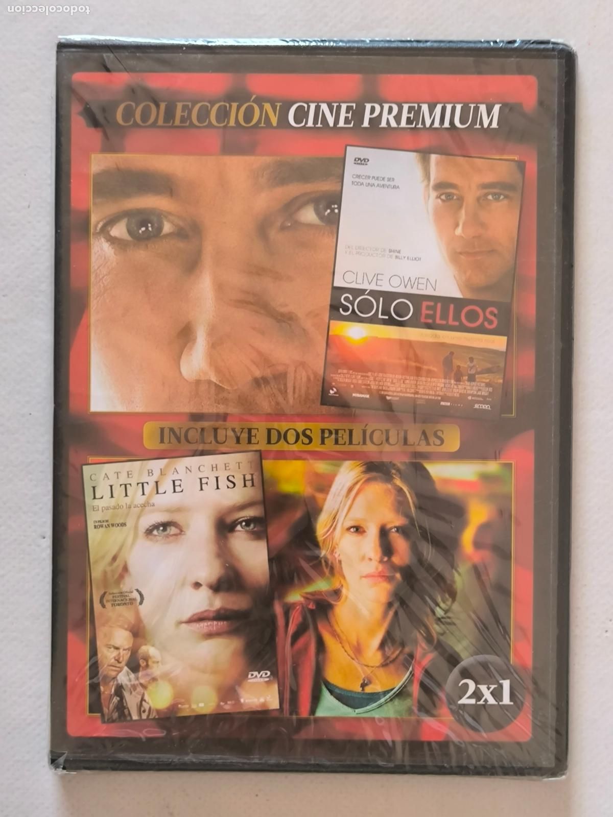 Cin&eacute;ma: DVD SOLO ELLOS / LITTLE FISH - 2 PELICULAS - CAJA SLIM - NUEVO, PRECINTADO (AG)