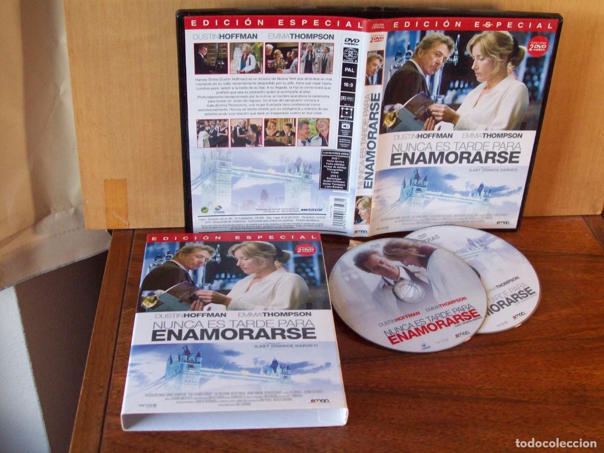 Cine: NUNCA ES TARDE PARA ENAMORARSE - DUSTIN HOFFMAN - EMMA THOMPSON - DOBLE DVD