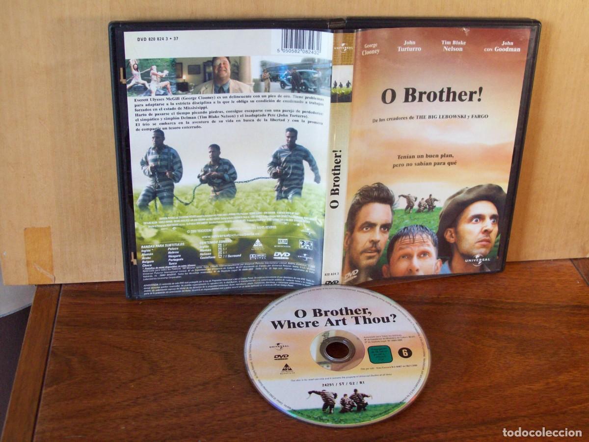 Cine: O BROTHER - GEORGE CLOONEY - JOHN TURTURRO - TIM BLAKE - JOHN GOODMAN - DVD
