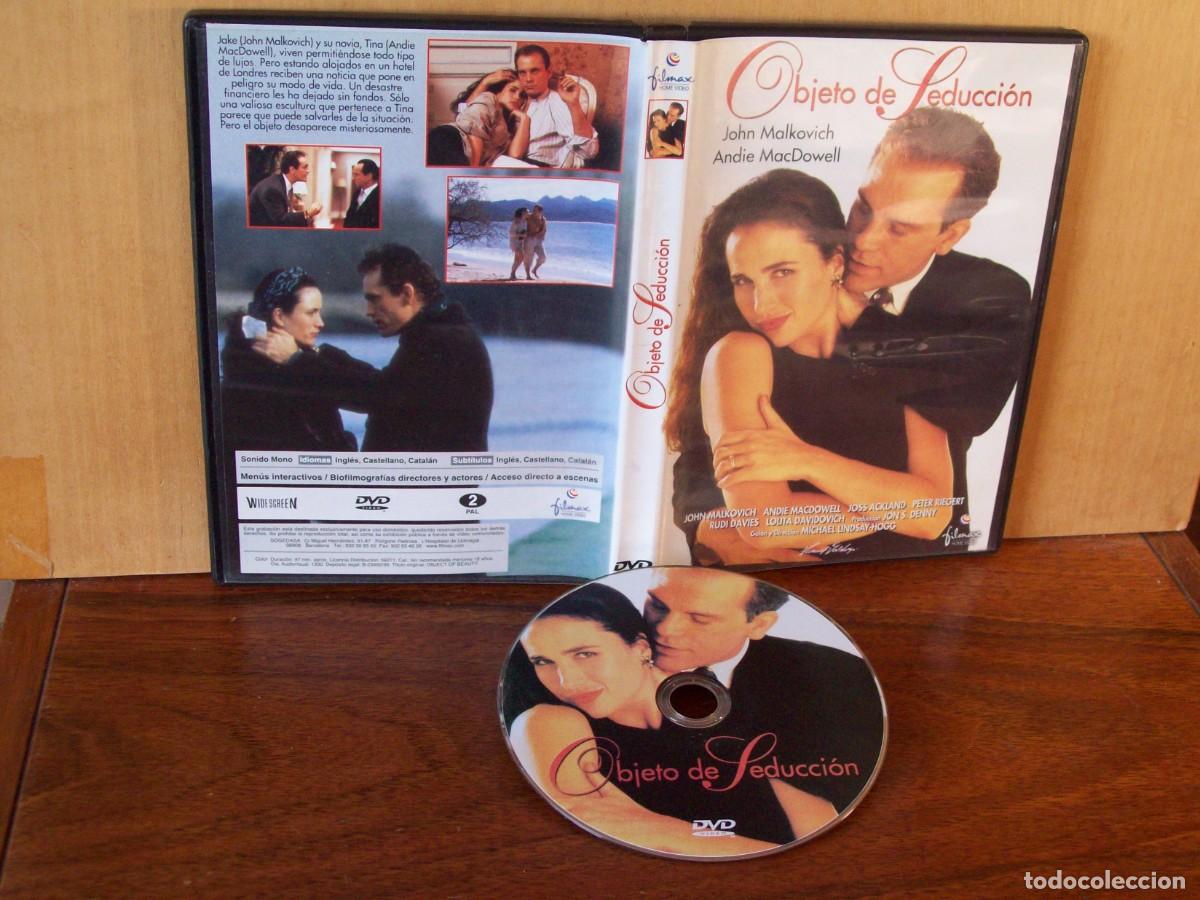 Cine: OBJETO DE SEDUCCION - JOHN MALKOVICH - ANDIE MACDOWELL - JOSS ACKLAND - DVD